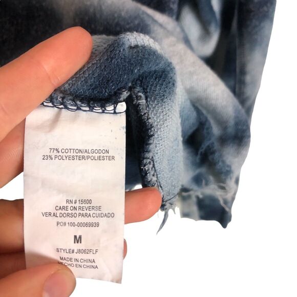 Altar'd State Blue Tie Dye Sweatshirt Women's Medium - Picture 4 of 6